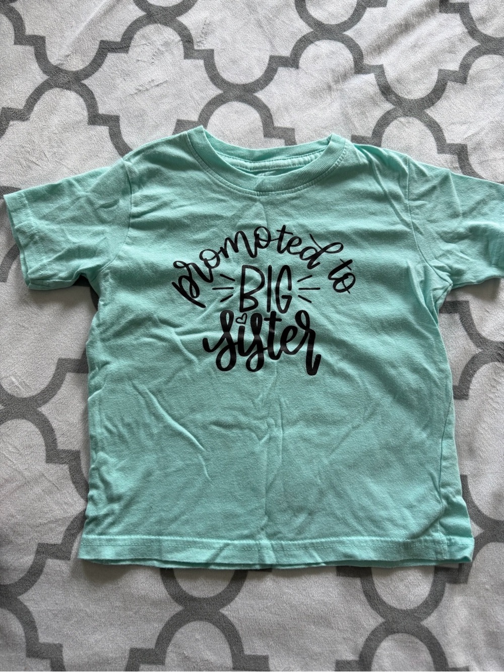 Promoted to big sister shirt